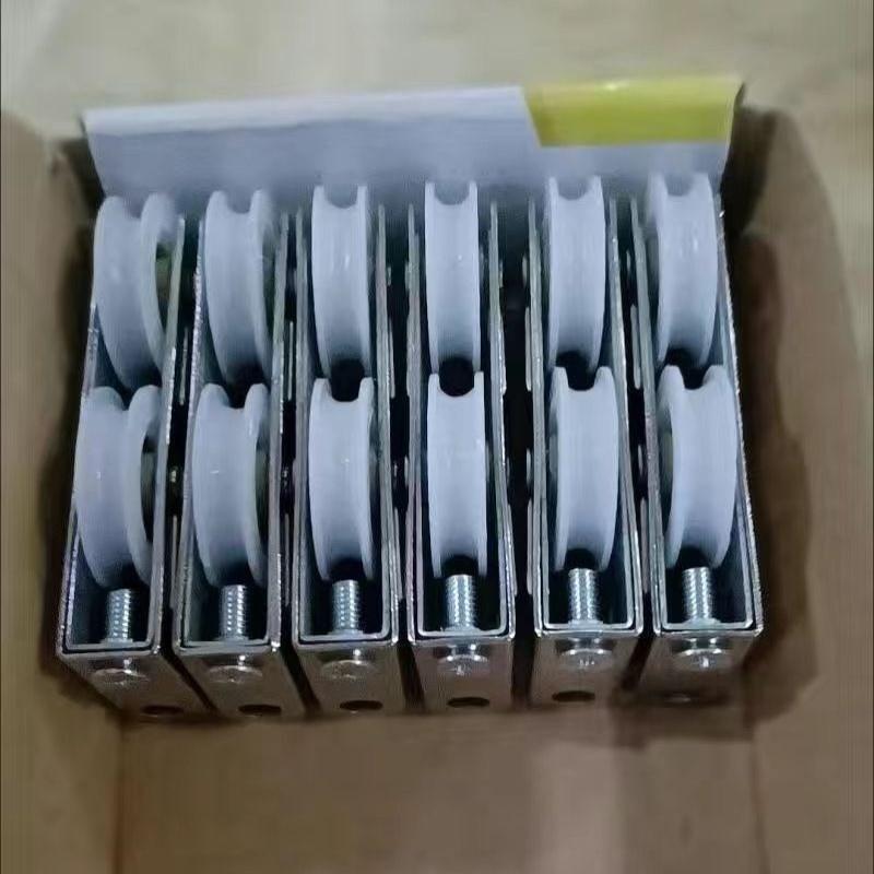 龙轮828不锈钢滚轮推拉门90型滑轮窗轮子轴承窗户推拉窗窗尼828型