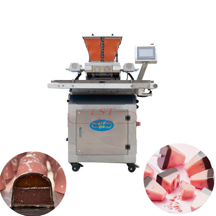 多色单色巧克力浇注机夹心巧克力糖果机械小型糖果机械