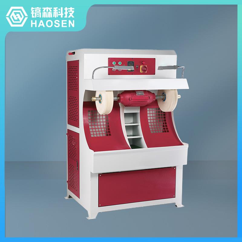 工厂直销鞋厂双头变频吸尘抛光机制鞋设备广东高端鞋机多档可调