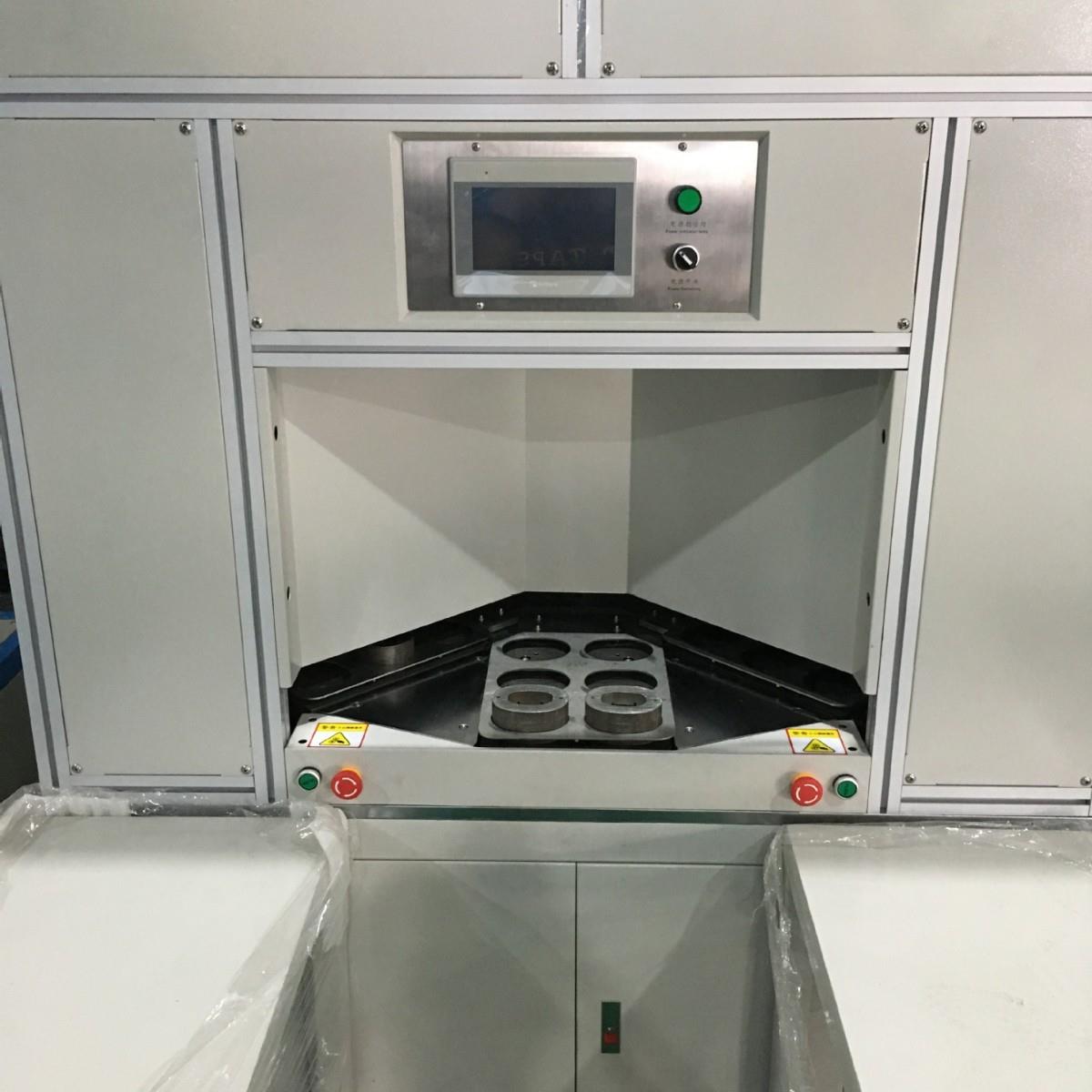 厂家直现货布料皮、P、UKIZ转盘式成型机耳套热革压成销型机
