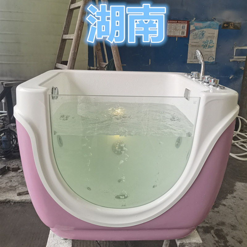 出口越南婴儿游泳浴缸 智能恒温小游泳池 小孩按摩池 母婴游泳缸