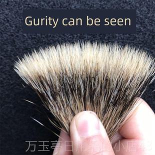 高档纯石獾五支套毛笔水曾刚山国画文房四宝用专画笔装硬毫笔