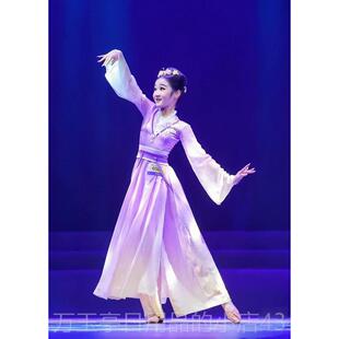 高档新款古款典舞艺考舞蹈服荷花奖瑾慧易安醉同少儿飘演逸朱古风