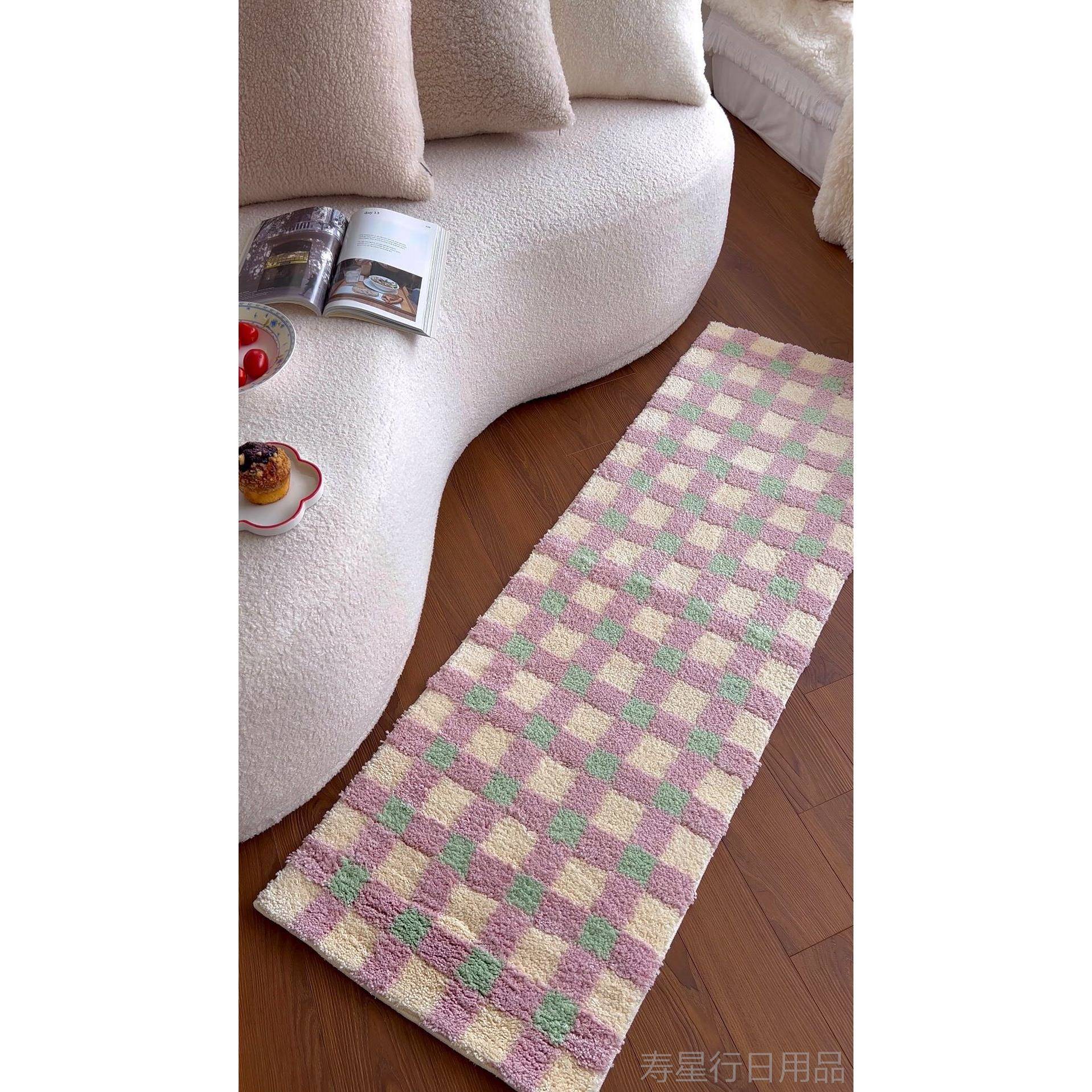 正品树的岛防Tre 床边e垫毯卧室客厅滑卫生间地装饰浴室ins风入户