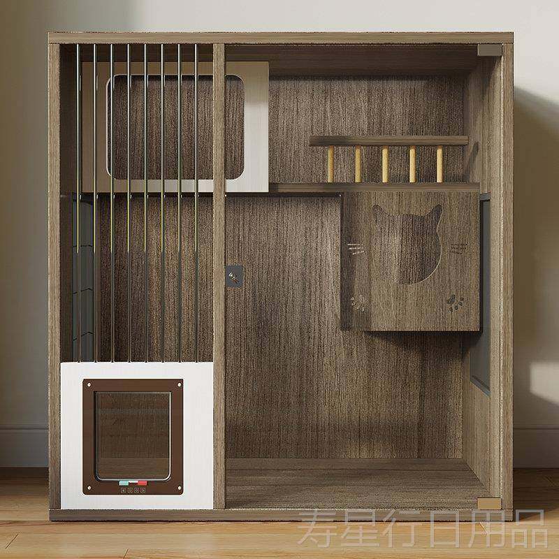 正品爬实木钢化玻璃别墅玻防猫水猫笼子实用猫窝床带猫架璃门笼猫,宠物/宠物食品及用品,猫笼子/猫别墅,淘宝优惠券,粉丝福利购,淘宝优惠卷