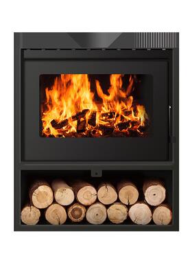 直销真火炉柴RWQ火炉炉取暖炉取暖器木家燃用商壁用欧式欧式壁炉