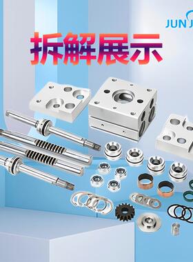 大口径开口夹HFT平行0宽阔型夹爪手气指缸MHL21/16215/0/25/322/4