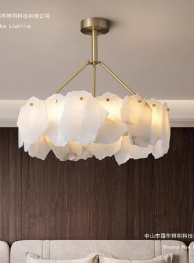 轻灯奢云吊全铜客厅灯餐厅510现代新中式简约大家用卧室气书房灯