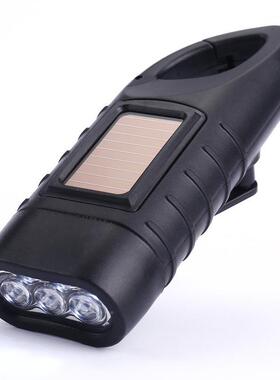 极瞬电-太阳能手摇手筒应急LE电携DRNP手摇发强光便式急救登山野