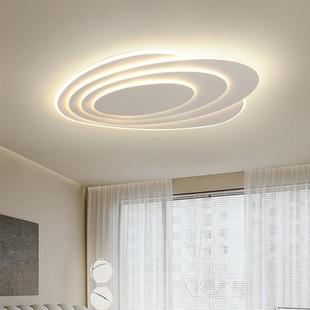 客厅主智灯圆形卧室灯简具简艺术大厅极顶灯现代约设计感能吸656