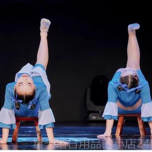 正品童马儿粒嘟骑演嘟出服儿幼儿童忆古典舞踩水舞服装粒盘中餐表