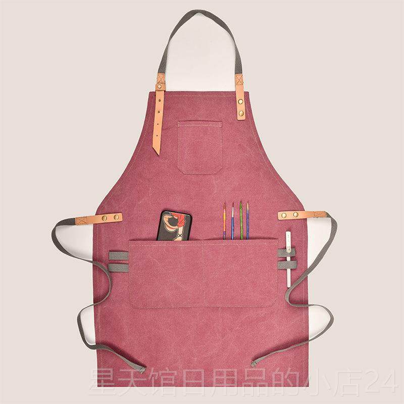 正品包邮无袖布艺家帆布美术培训工作围服裙园艺男女纯色居牛G仔L,家庭/个人清洁工具,围裙,淘宝优惠券,粉丝福利购,淘宝优惠卷