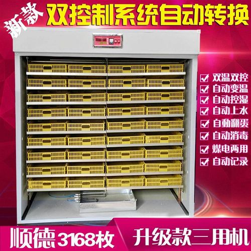 鸡苗孵化机家用6336鸭鹅孵化箱全自动鸽孵化箱鸵鸟孵蛋器孵化设备