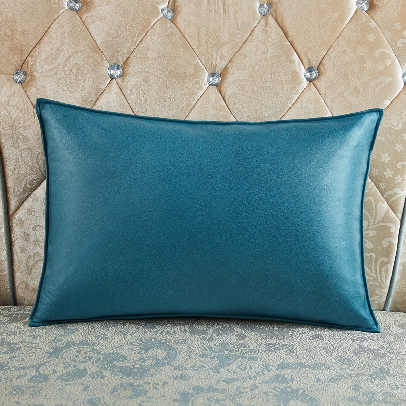 长方形科技布抱枕沙发靠垫不含芯靠背客厅高档奢华汽车床上椅子