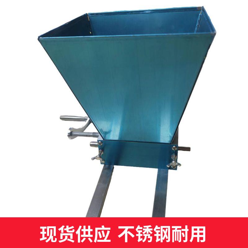 店主推荐小型手摇不锈钢五谷杂粮研磨机麦芽破碎机械调味破碎器