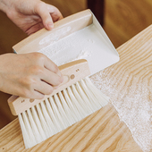 树可喜刷刷小扫把簸箕套装 桌面刷扫帚笤帚家用垃圾铲儿童组合扫地