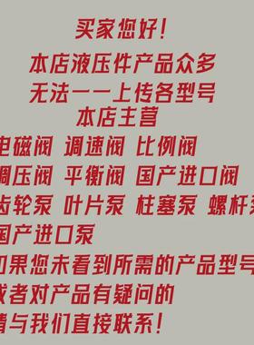 DBDH3P/70 YL-7 YF-70超高压调压阀溢流阀HAWE哈威款MVP-4H泵站