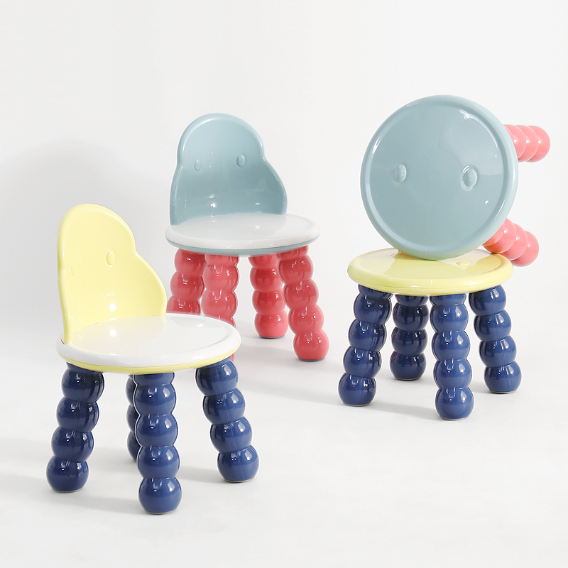 儿童小凳子家用矮凳塑料便携折叠凳简约客厅沙发凳浴室防滑小板凳