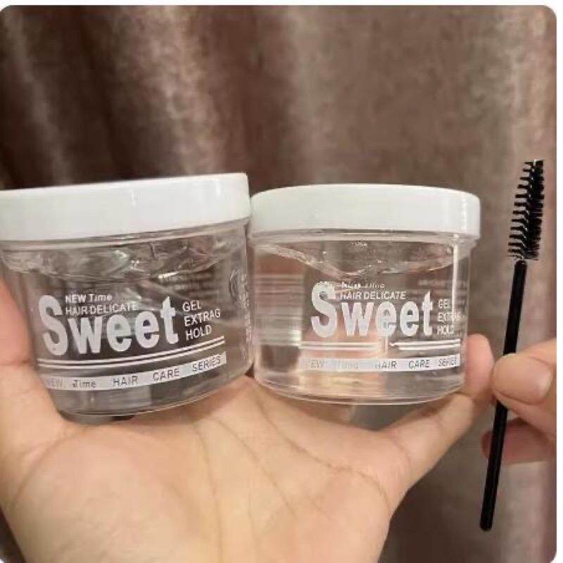 定型啫喱膏发胶造型胶湿发碎发整理膏果冻胶美发化妆师专用发蜡棒