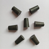 M18螺杆洞堵头橡胶锥形穿墙塑料建筑模板堵头剪力墙封堵支持定制