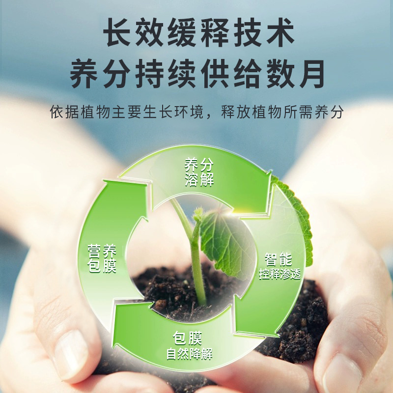 植物营养片盆栽家用通用型复合缓释花氮磷钾花卉肥肥料养控释绿植