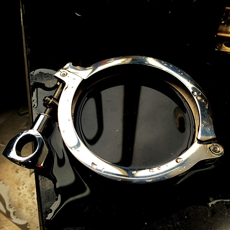 精铸卡箍抱箍304不锈钢快装卡盘管件连接精抛光管道连接器89mm管