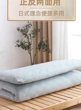 棉质好睡L型大榻拆拉链好洗榻F9S596MS，米地铺睡垫床垫套