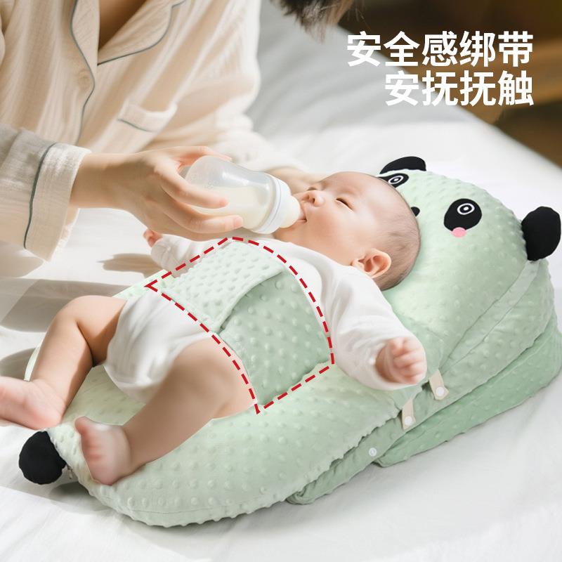 婴垫防吐斜坡枕儿头新生儿奶23718-88防反流呛奶子宝宝防呛奶枕头