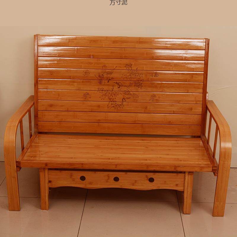 中用2见详情025竹携制儿童折叠床地海风格便式家办公室午休单人小