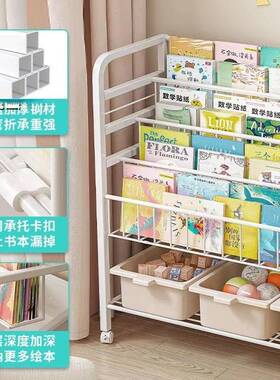 儿童书架本绘架WUF架书本玩具纳一体简易家用收置物