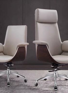 办公椅适久BLQ坐老板舒椅高档简约电脑靠椅家用升子降转椅背直播