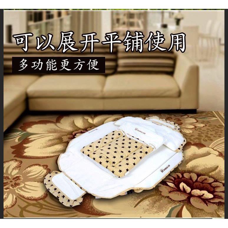 婴手提篮儿子UZH新生儿睡篮手篮工草儿编筐子宝宝摇床便携式婴篮