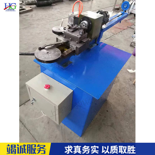 铁管管端封头机 金属封口圆管缩管机 钢管旋压机