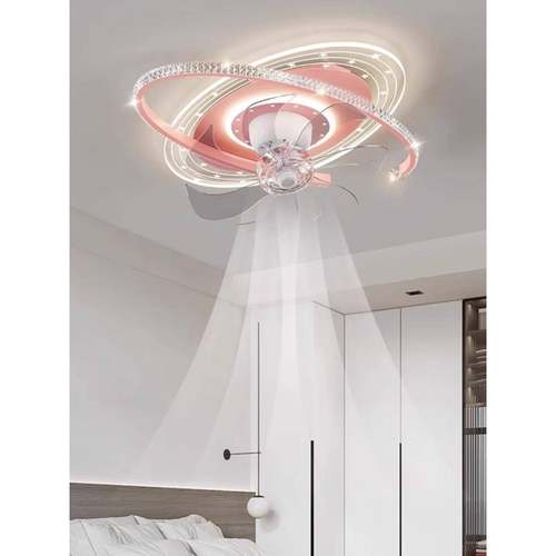 吸顶灯室风扇灯新款一体402餐厅扇灯现代简约男卧吊儿童孩房