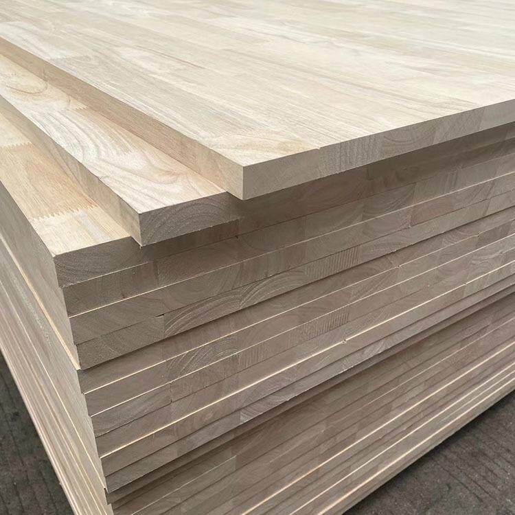 橡指胶木接拼板接689插接直拼板泰国V免漆家具板U橱柜衣柜体贴面