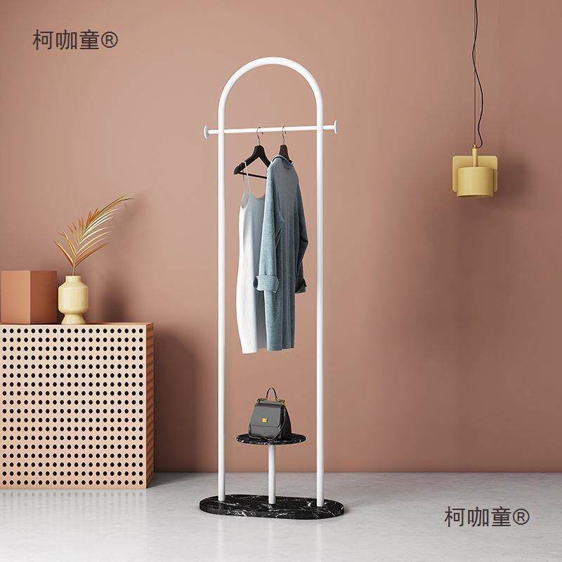 轻奢挂挂落地衣架入帽户杆式挂口进门卧XFR室包门架衣架家用简麦