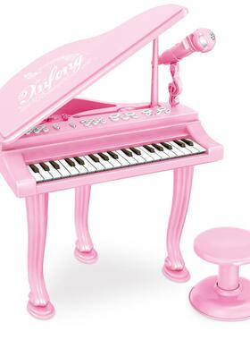 儿童初学入门25772三岁敲打乐器电子钢琴麦克机风唱歌者接手玩可