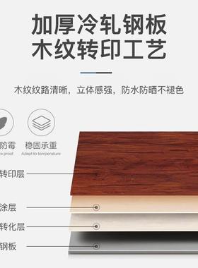 木柜HS-140更纹健衣柜宿舍收纳铁皮身房带锁九门储物柜办公转印衣