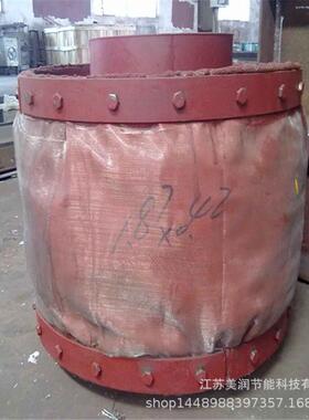 直销吸烟收塔入口道膨胀节软接连阻燃防火柔性织物伸mr001缩节