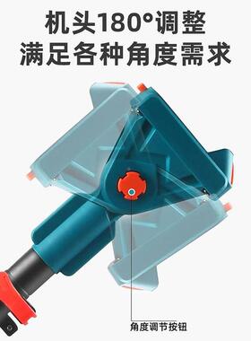 高枝米20375锯高枝剪用2加长长伸缩延专杆