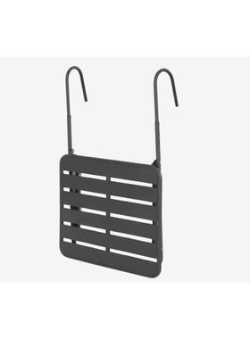 外阳台桌栏杆铁艺挂桌家用简约折叠悬挂小可桌子休HT-K0446闲户吧