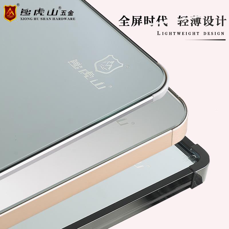 oMdul形casa衣柜子推拉旋转隐试衣镜全身镜衣子抽拉储PHZ物柜穿镜
