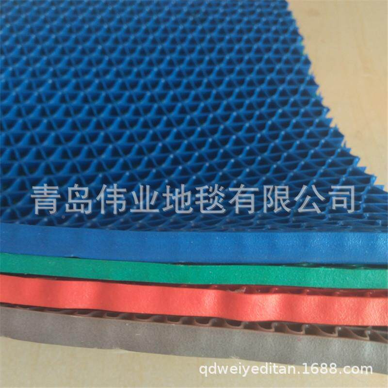 S形镂空房网格地毯PS-S厨卫间vpc塑料防滑垫淋浴防生滑垫大面积塑