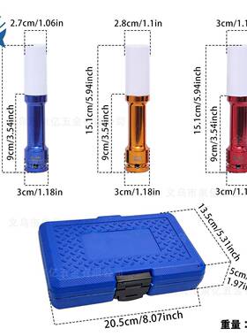 1/2257气动长轮胎螺丝风套加筒保护轮毂防刮花套头工具7/19/211m
