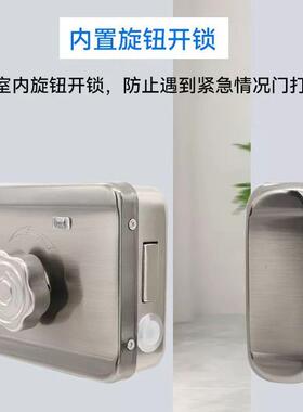 指WH202纹家用出租房通头通电子智能门老锁户外大门密码锁铁锁门