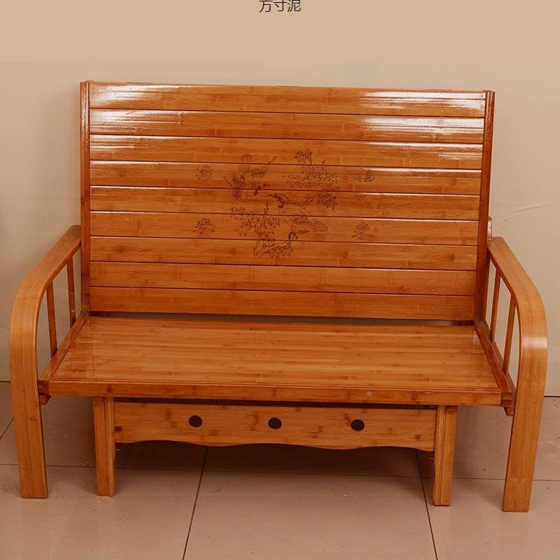 025竹制儿童折叠地床见详情海风格便携式家用办公2室午休中单人小