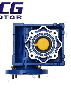 TCGELG蜗轮杆RV减速机NMVR蜗系列输铝壳减速机入法兰可选择方形减