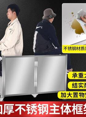 折COX叠摆摊移小菜推车不锈钢手撕鸡地摊车卤动熟食餐车夜市手推