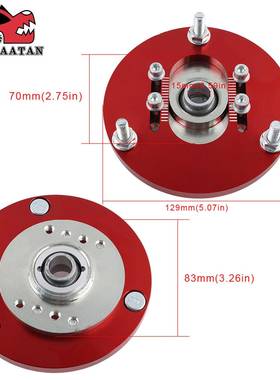 适用宝马E4顶63SeiesEr36E30E36E46Z8523外倾角避震前部支架
