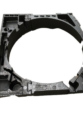 实厂918家10倍EPP板力度材密度g90k/m³泡沫板现货厚40mm黑白色